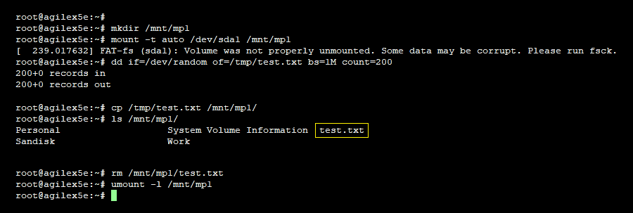 Host Mode Verification