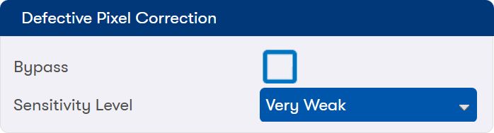 DefectivePixelCorrection.