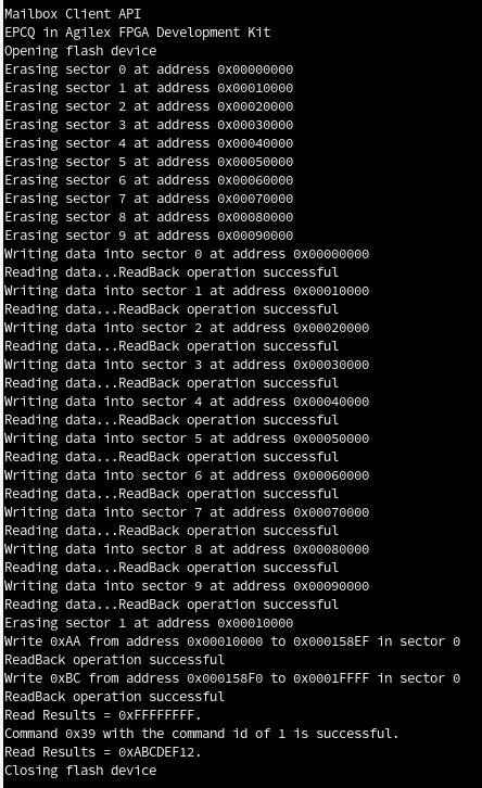 JTAG UART Display - QSPI