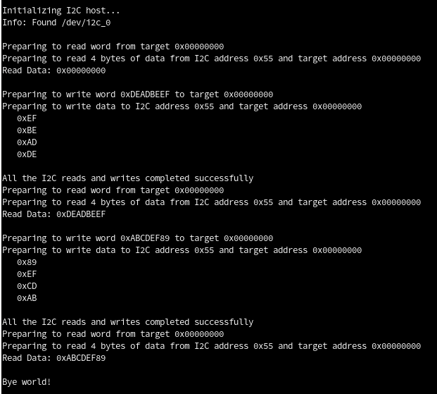 JTAG UART Display - I2C