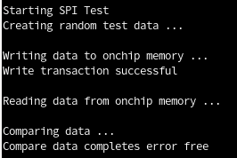 JTAG UART Display - SPI